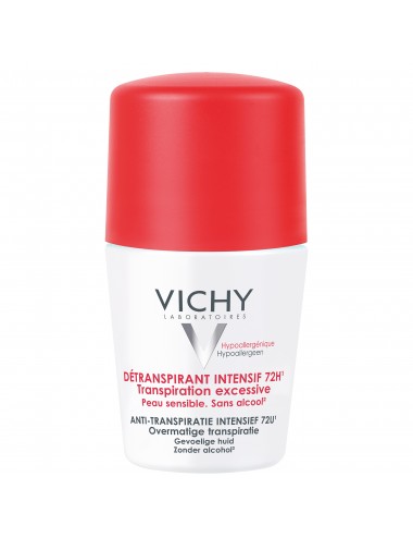 Vichy Détranspirant intensif 72h - Roll-on 50ml