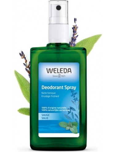 Weleda Déodorant Spray à la Sauge 100ml
