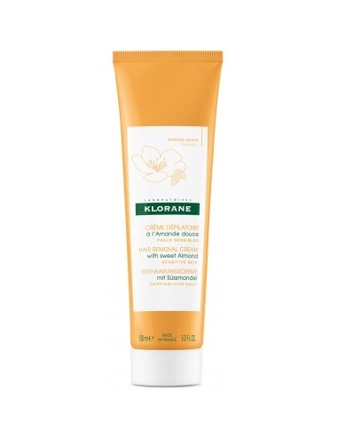 Klorane Crème Dépilatoire à l'Amande Douce 150ml