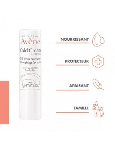 Avène Cold Cream Stick lèvres 4g