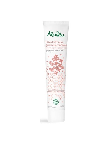 Melvita Dentifrice gencives sensibles 75 ml