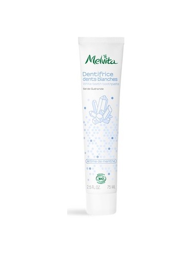 Melvita Dentifrice dents blanches 75 ml