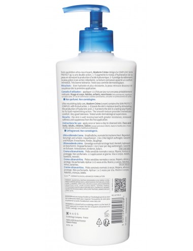 Bioderma Atoderm Crème Nourrissante du Quotidien Visage et Corps 500ml
