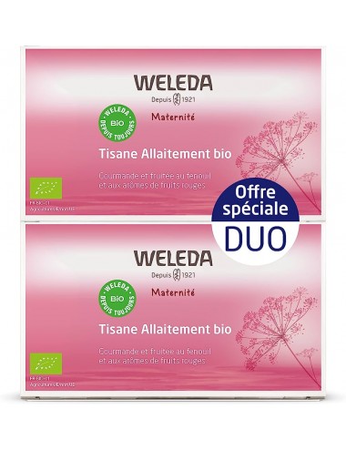 Weleda Tisane Allaitement Bio Fruits rouges 2x20