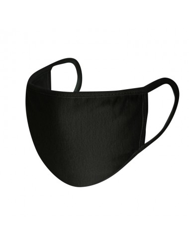 Lot de 2 Masques Réutilisables Noirs 120 Lavages