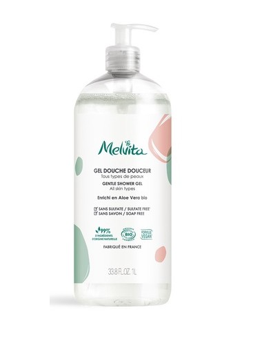 Melvita Gel douche Douceur 1L