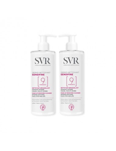 SVR Sensifine dermo Nettoyant 400ml -Lot de 2