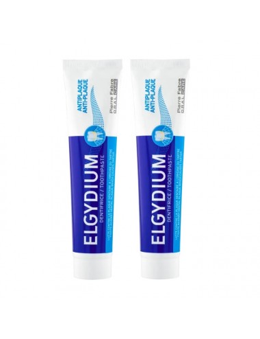Elgydium Dentifrice Antiplaque 2x75ml