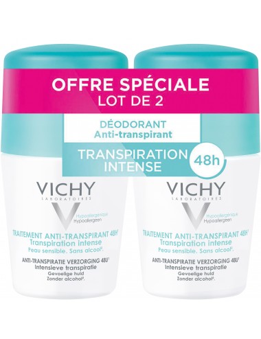 Vichy LOT*2 Anti-transpirant bille 2 x 50 ml