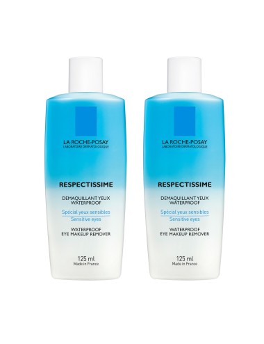 La Roche Posay Respectissime Démaquillant Yeux Waterproof Lot de 2