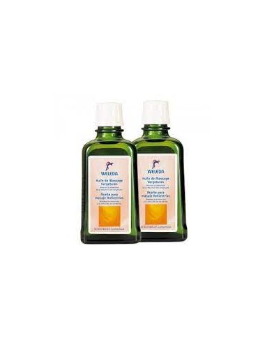 Weleda Huile de Massage Vergetures Lot de 2 x 100 ml