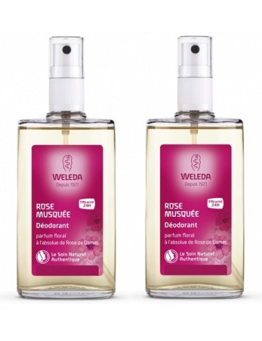 Weleda offre Duo Déodorant à la Rose Lot de 2 x 100ml