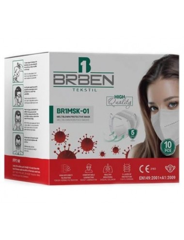 Masques FFP2 NR- Boite de 25