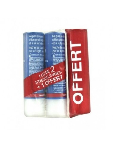 Laino Stick Soin des levres cire d'abeille 3x4g