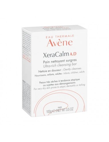 Avène XeraCalm A.D Pain nettoyant surgras 100g