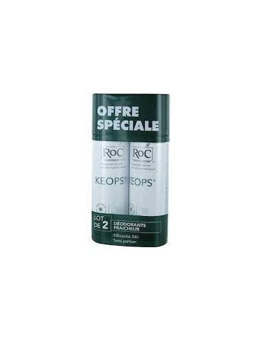 Roc keops déo fraicheur x2