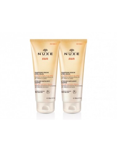 Nuxe Sun Shampoing Douche Hydratant Après-Soleil Lot de 2 x 200 ml