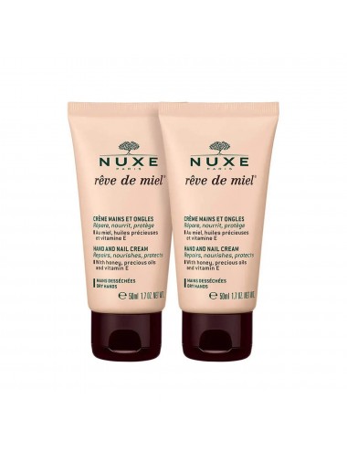 Nuxe Rêve de Miel Crème Mains et Ongles 2x50ml