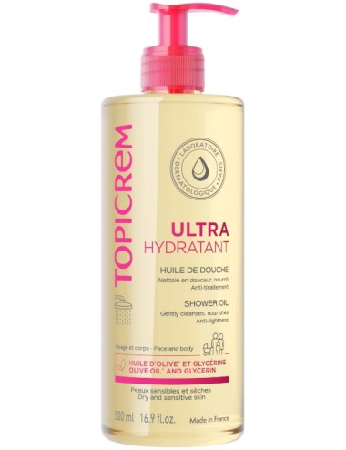 Topicrem Ultra Hydratant Huile de Douche 500ml