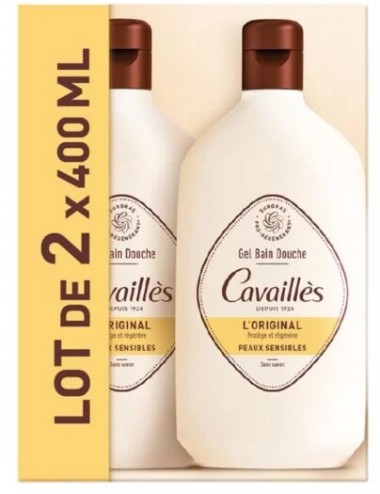 Rogé Cavaillès Gel Bain Douche L’Original lot de 2 x 400 ml 