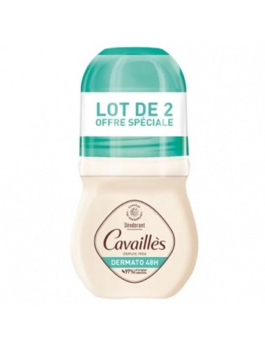 Rogé Cavaillès Déodorant Dermato 48h Roll-on 2x50ml