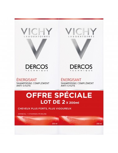 Vichy LOT*2 Dercos Technique Energisant Shampooing Energisant Aminexil