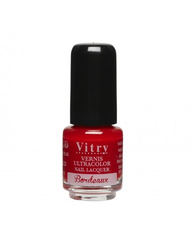 Vitry Vernis à Ongles Mini Bordeaux 4ml
