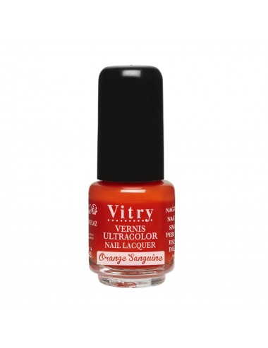 Vitry Vernis à Ongles Mini Orange Sanguine 4ml