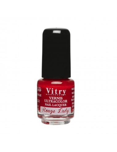 Vitry Vernis à Ongles Mini Rouge Lady 4ml