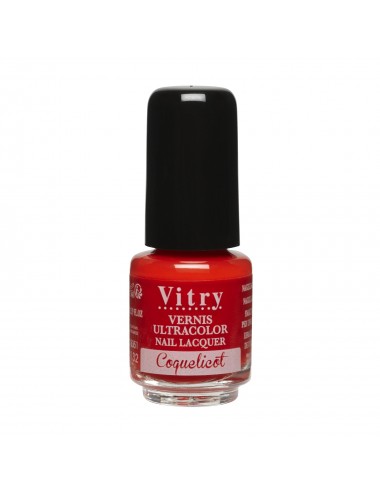 Vitry Vernis à Ongles Mini Coquelicot 4ml