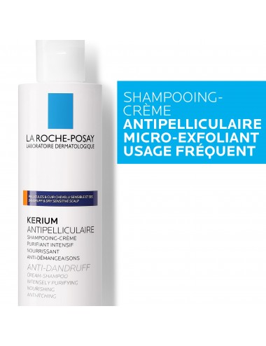 La Roche Posay Kerium DS Shampoing traitant purifiant antipelliculaire 200 ml