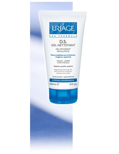 Uriage DS - Gel Moussant Régulateur - Tube 150 ml
