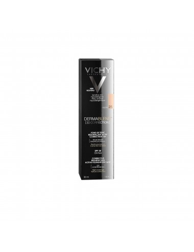 Vichy Dermablend 3D Correction Fond de teint resurfaçant Tube 30ml - Teinte 25 NUDE