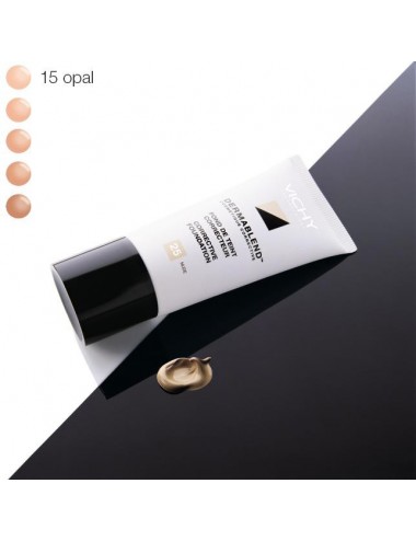 Vichy Dermablend Fond de teint fluide correcteur Tube 30ml - Teinte 15 OPAL