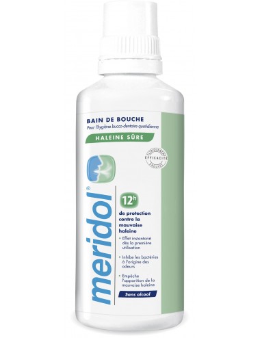 Méridol Bain de Bouche Haleine Sûre - 400 ml