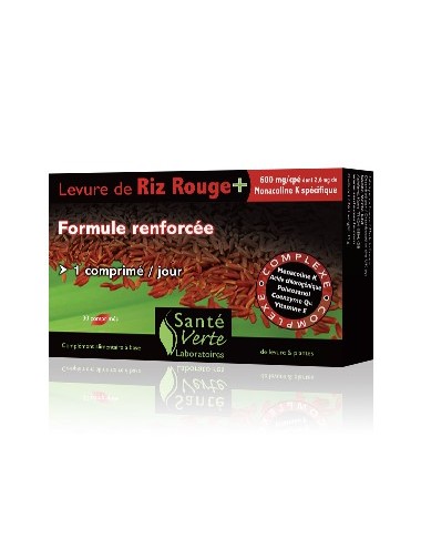 Santé Verte Levure Riz Rouge 60 Comprimés