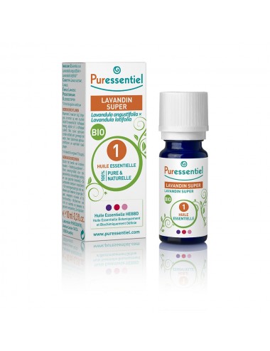 Puressentiel Huiles Essentielles de Lavandin super Bio 10ml