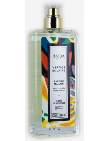 Baïja Parfum d'intérieur Vertige Solaire Bergamote Tubéreuse 100ml