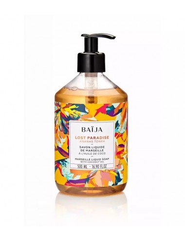 Baija Lost Paradise Savon Liquide de Marseille Ananas et Tonka 500ml