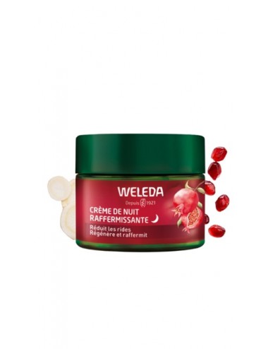 Weleda Grenade et Peptides de Maca Crème de Nuit Raffermissante 40ml