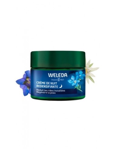 Weleda Crème de Nuit Redensifiante Gentiane et Edelweiss 40ml