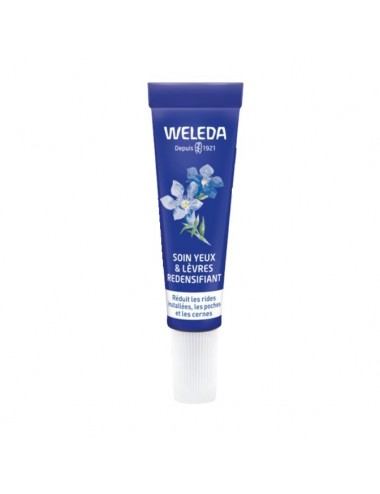 Weleda Soin Yeux et Lèvres redensifiant Gentiane et Edelweiss 10ml