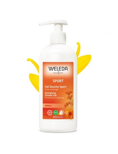 Weleda Gel Douche Sport à l'Arnica 400ml