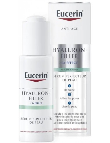Eucerin Hyaluron-Filler + 3x Effect Sérum Perfecteur de Peau 30 ml
