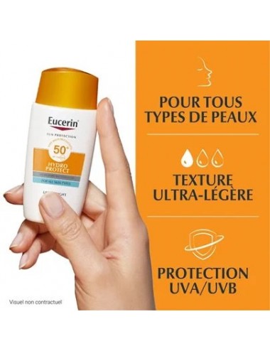 Eucerin Sun Hydro Protect Fluide Ultra-Léger SPF 50+ 50ml