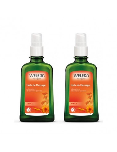 Weleda Huile de Massage à l'Arnica 2x100ml