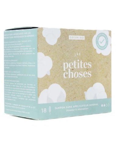 Les Petites Choses Tampons Bio Normal x18