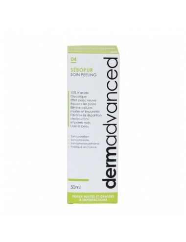Dermadvanced Sebopur Soin Peeling 50ml