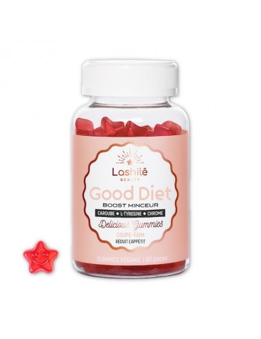 Lashilé Beauty Good Diet Boost Minceur Coupe Faim 60 Gommes