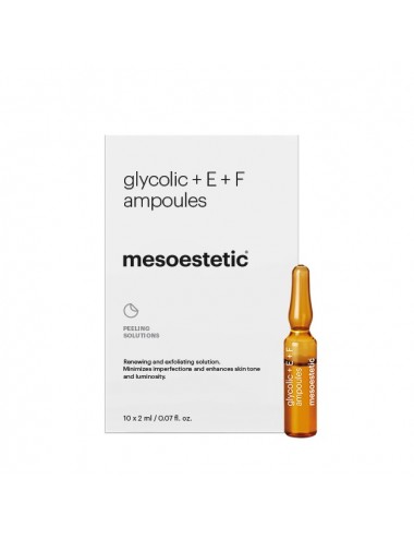 Mesoestetic Glycolic + E + F Ampoules 10 x 2ml